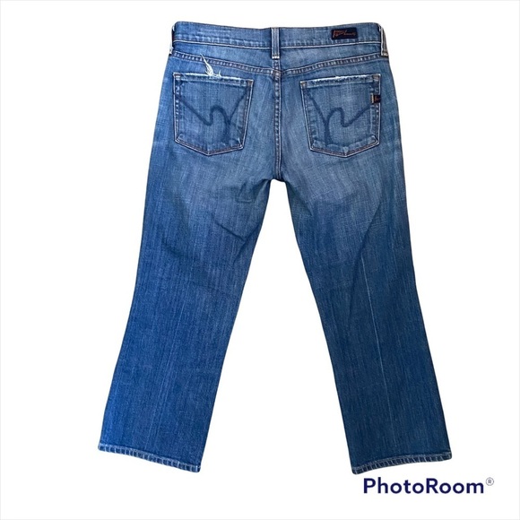 Citizens of Humanity Kelly 063 low waist crop jeans size 28 - Picture 2 of 12